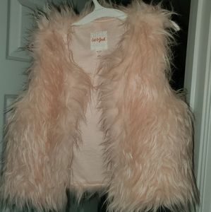 Cat and Jack fuzzy vest